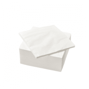 White Napkin 1Ply 30cm (5000)