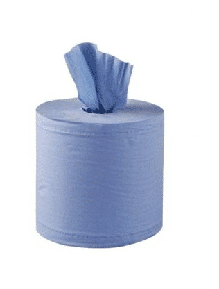 Centrefeed Roll Embossed 2Ply – Blue (6 x 120m)