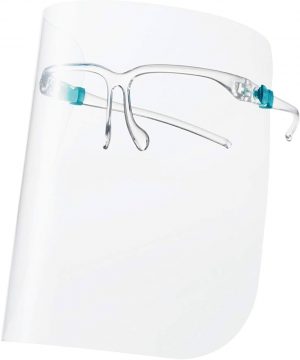 Face Shield With Glasses Frame