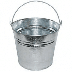 Galvanised Bucket 29cm 12L