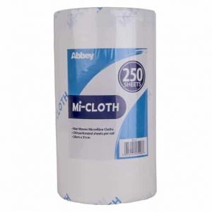 Mi-Cloth Non Woven Microfibre Roll 250 Sheets