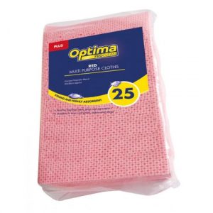 Optima Plus Cloth - Red (25)