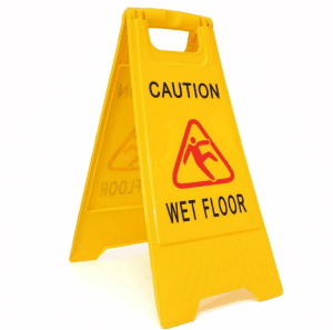 Wet Floor Warning  "A" Frame Sign
